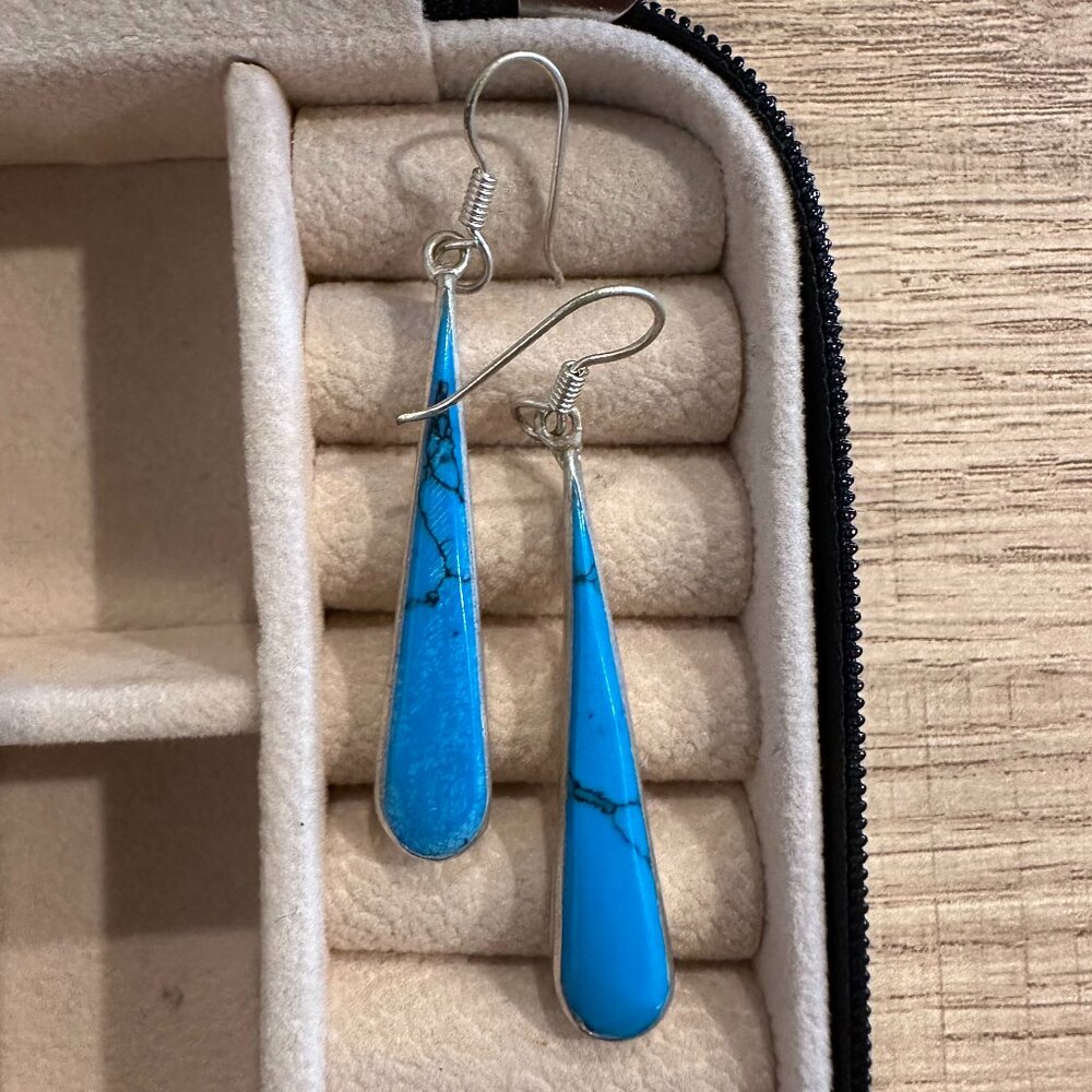 Turquoise Drop Earrings